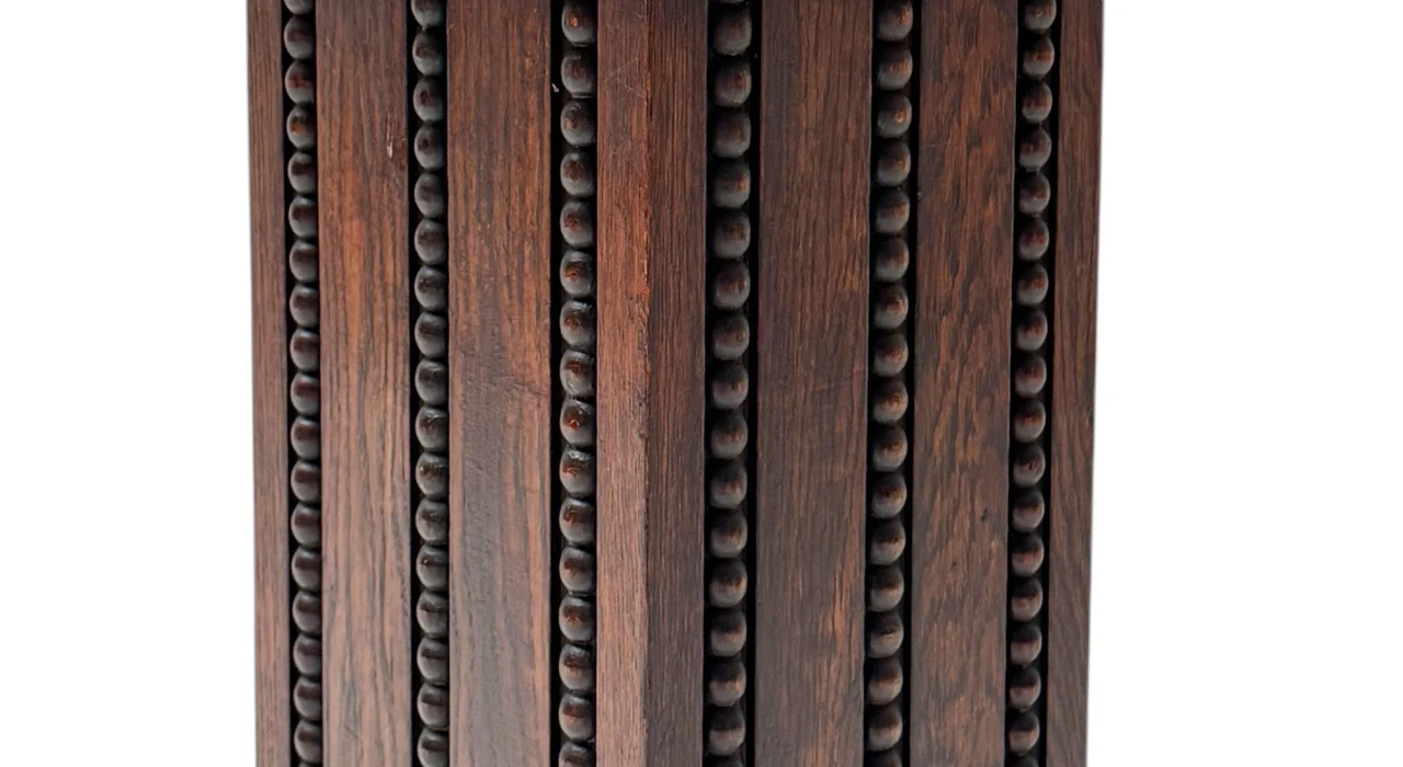 French Art Deco Pedestal with Multi-Colored Marble Top, 1930s